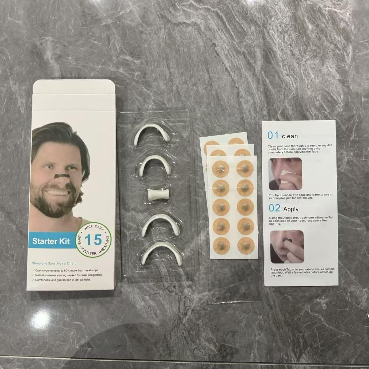 Intake Breathing Premier Nasal Dilator — Starter Kit